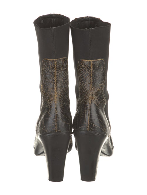 Miu Miu Leather Chelsea Boots