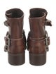 Miu Miu Leather Moto Boots