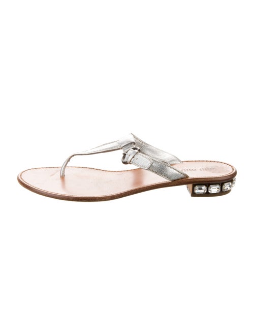 Miu Miu Leather Slides