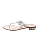 Miu Miu Leather Slides