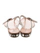 Miu Miu Leather Slides