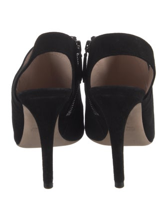 Miu Miu Suede Slingback Pumps