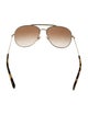 Miu Miu Aviator Gradient Sunglasses