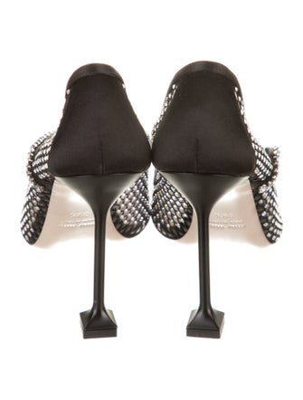 Miu Miu Crystal Embellishments Pumps