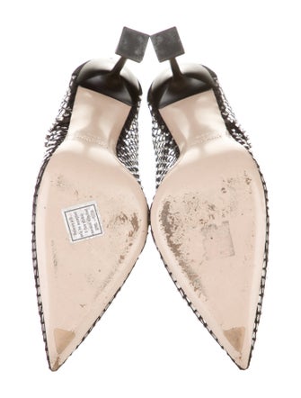 Miu Miu Crystal Embellishments Pumps