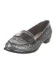 Miu Miu Glitter Loafers