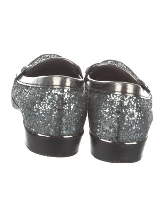 Miu Miu Glitter Loafers