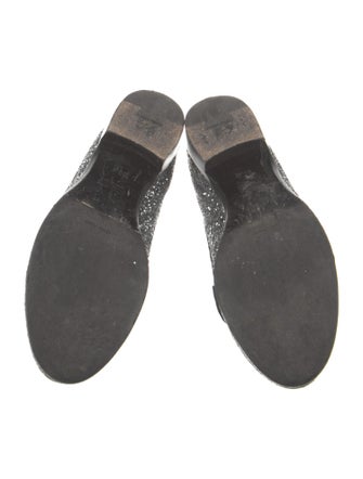 Miu Miu Glitter Loafers