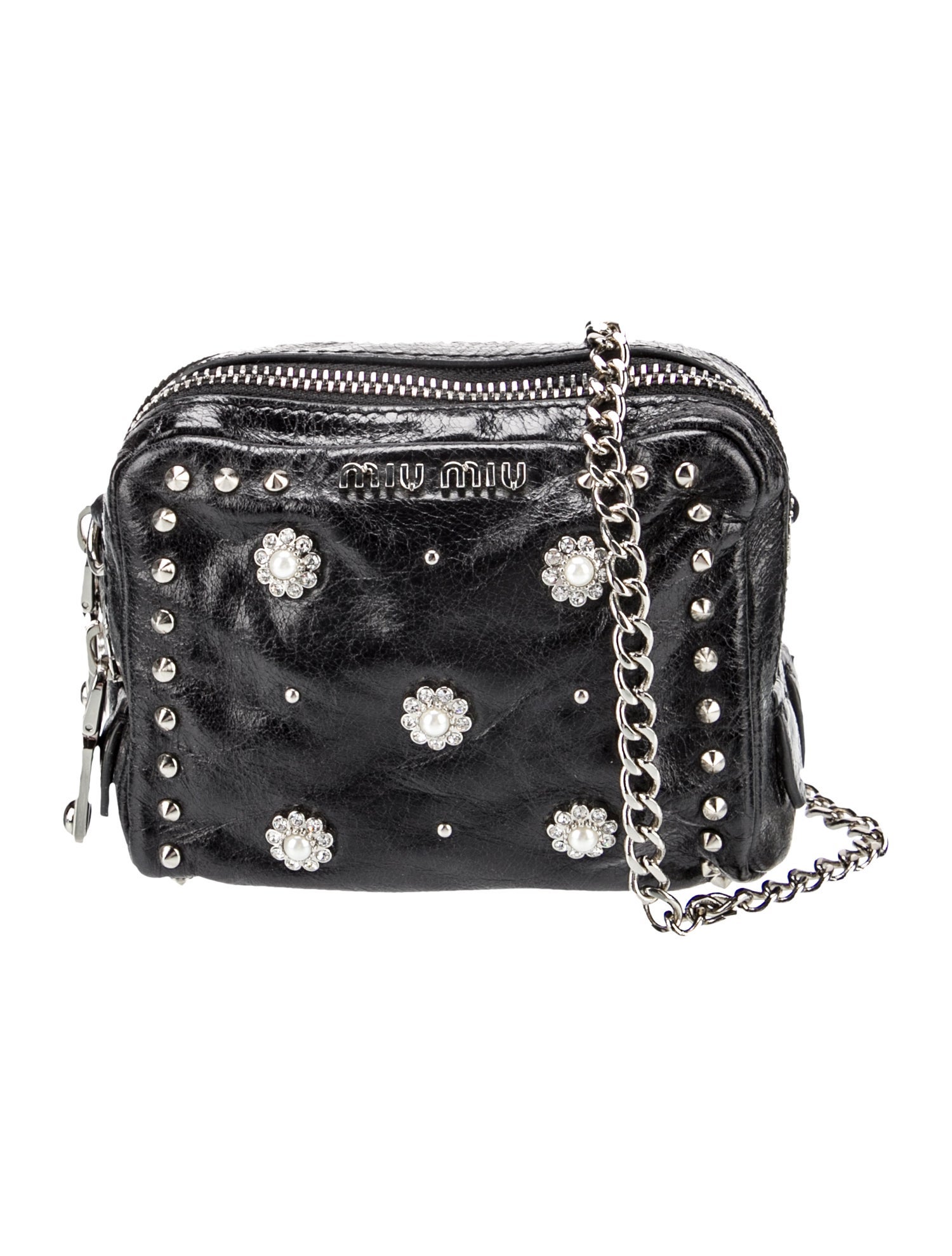 Miu Miu Leather Clutch