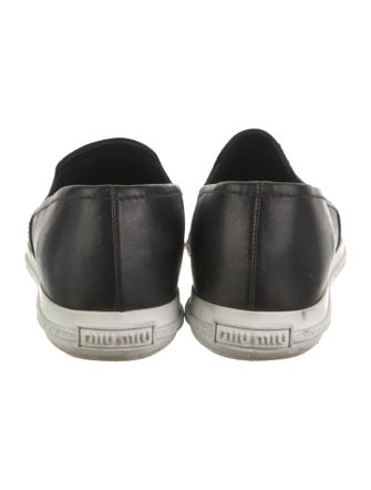 Miu Miu Leather Sneakers
