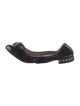 Miu Miu Patent Leather Bow Accents Ballet Flats