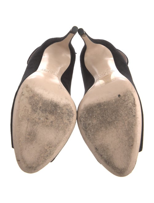 Miu Miu Suede Slingback Sandals