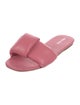 Miu Miu Leather Slides
