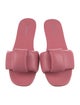 Miu Miu Leather Slides