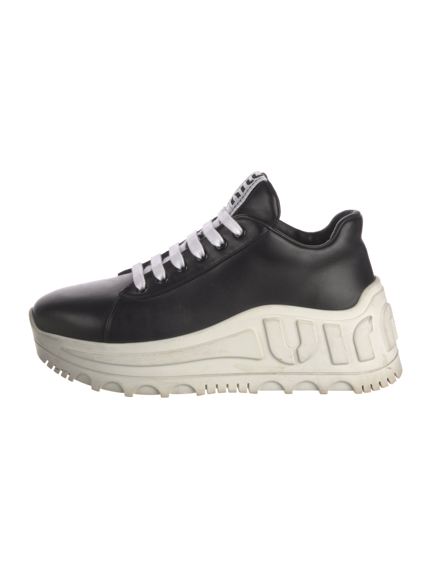 Miu Miu Leather Sneakers