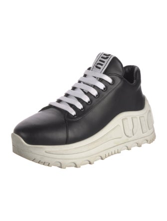 Miu Miu Leather Sneakers