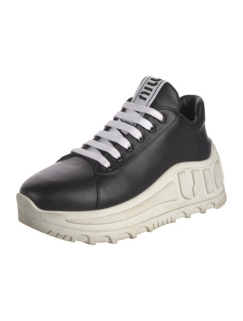 Miu Miu Leather Sneakers