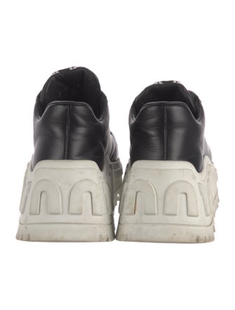 Miu Miu Leather Sneakers