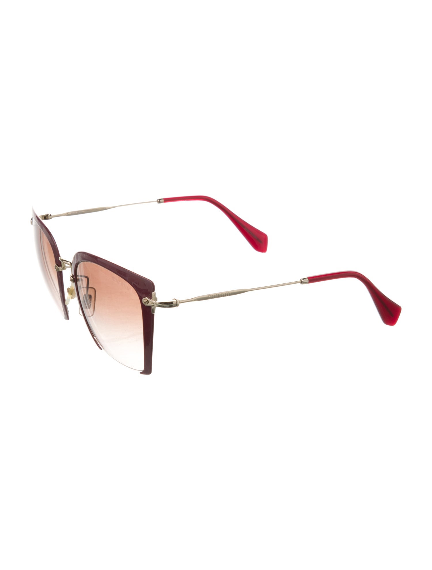 Miu Miu Cat-Eye Gradient Sunglasses