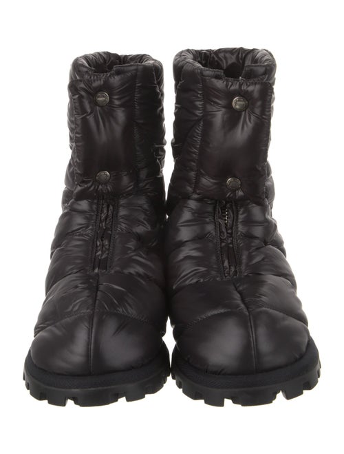 Miu Miu Nylon Lace-Up Boots