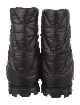 Miu Miu Nylon Lace-Up Boots