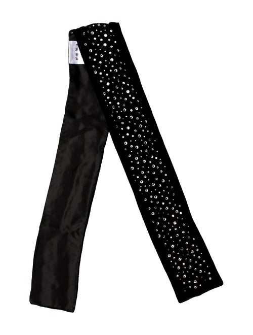 Miu Miu Cashmere Printed Scarf