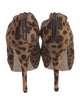 Miu Miu Ponyhair Animal Print Lace-Up Boots