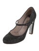 Miu Miu Glitter Glitter Accents Pumps