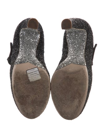 Miu Miu Glitter Glitter Accents Pumps