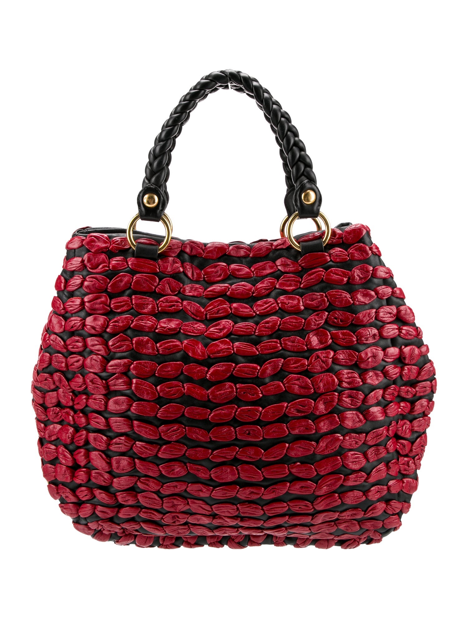Miu Miu Leather Top Handle Bag