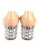 Miu Miu Patent Leather Crystal Embellishments Pumps