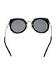 Miu Miu Oversize Tinted Sunglasses