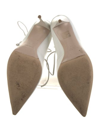 Miu Miu Leather Lace-Up Boots