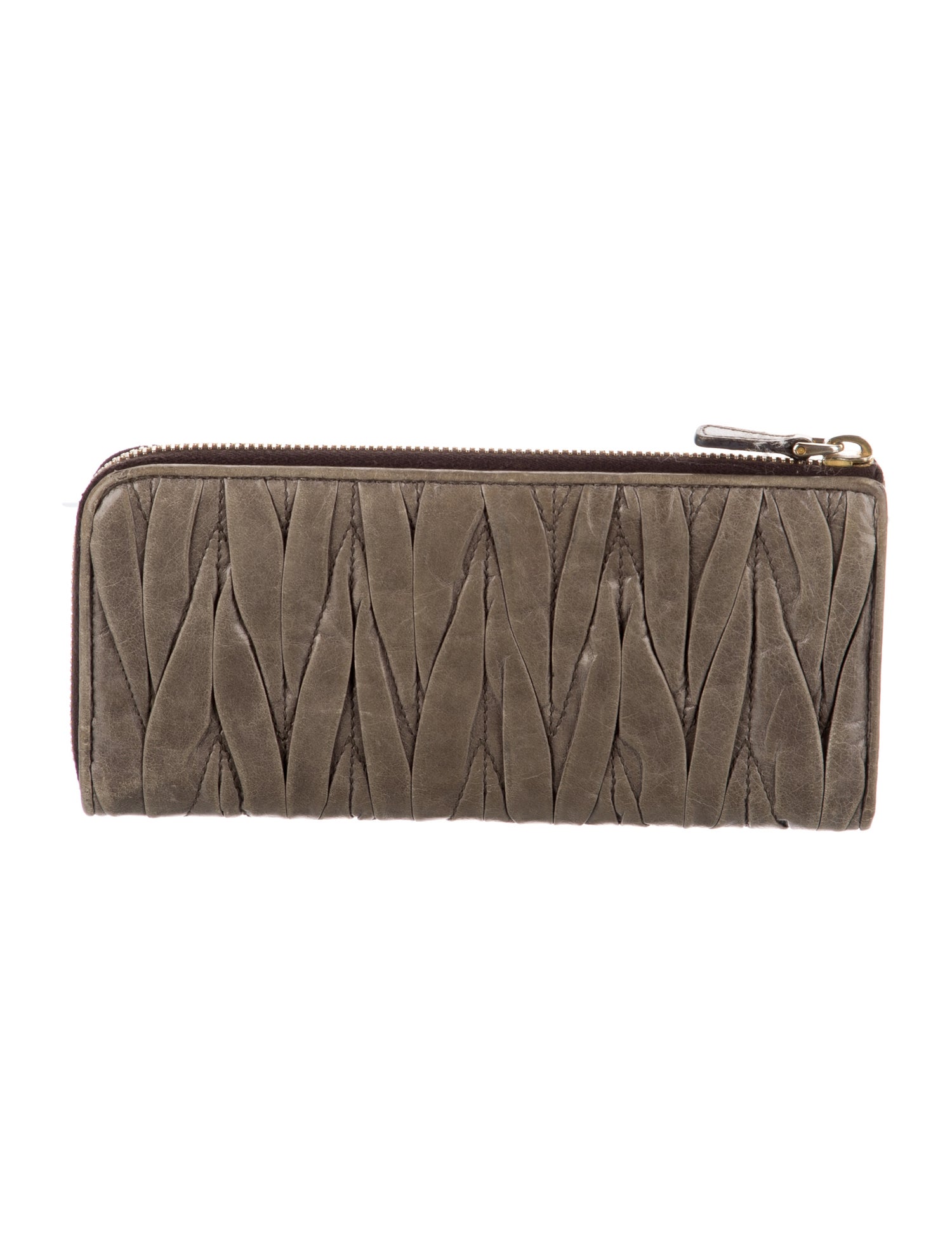 Miu Miu Leather Continental Wallet