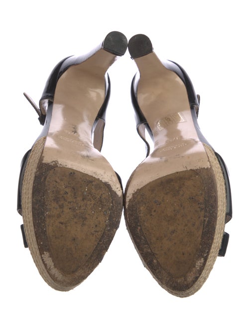 Miu Miu Patent Leather Sandals