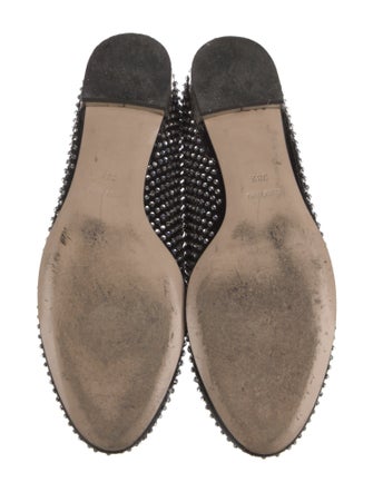 Miu Miu Patent Leather Printed Loafers