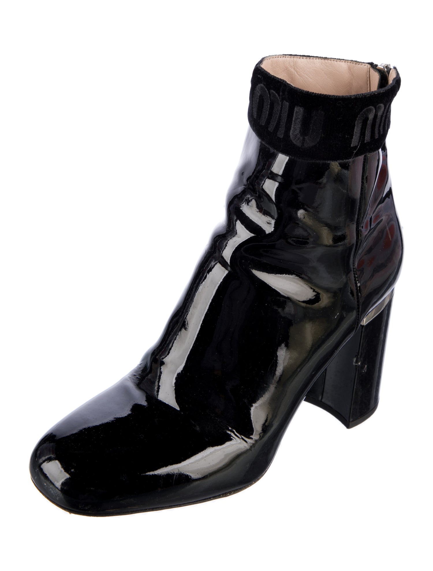 Miu Miu Patent Leather Boots