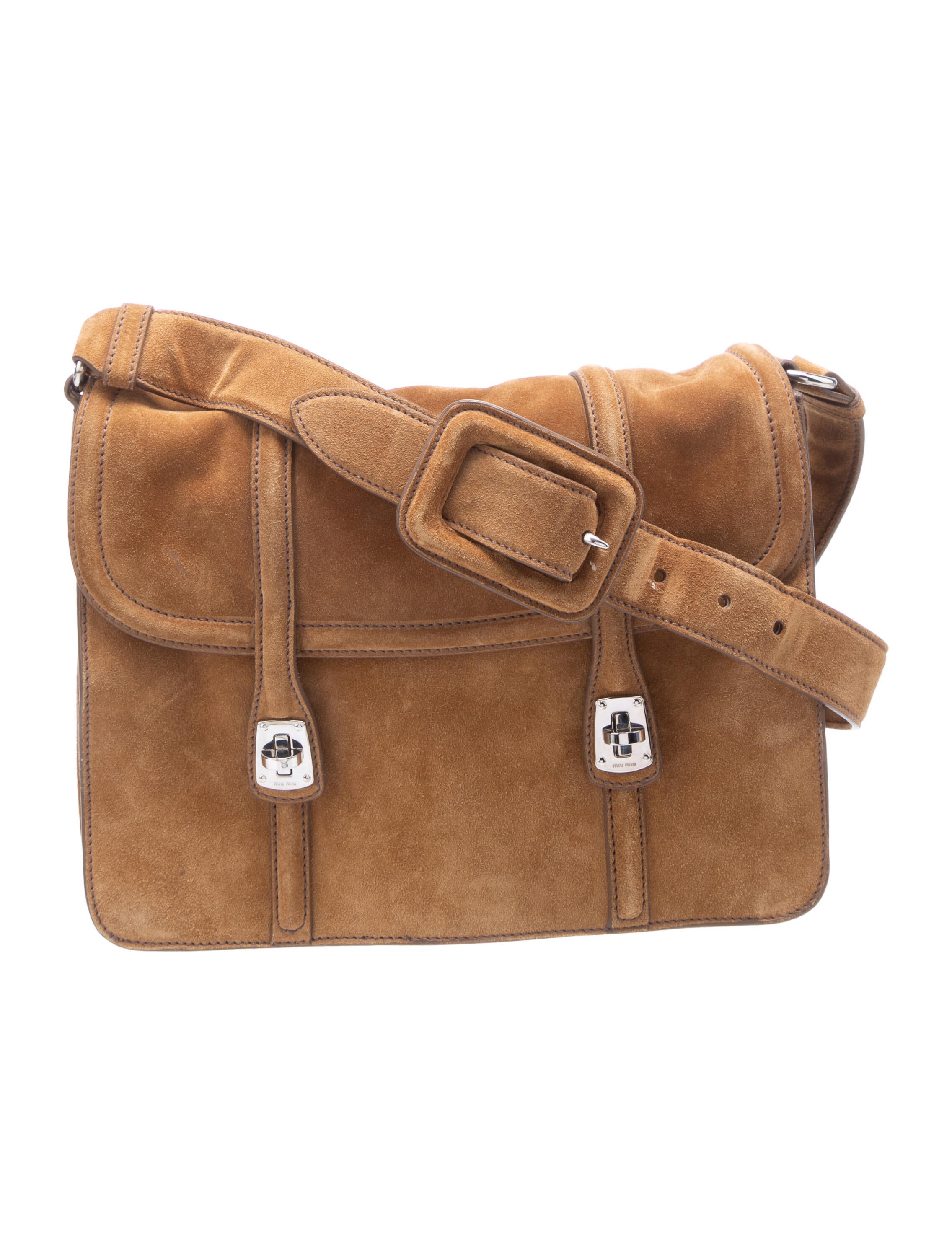 Miu Miu Suede Messenger Bag Vintage