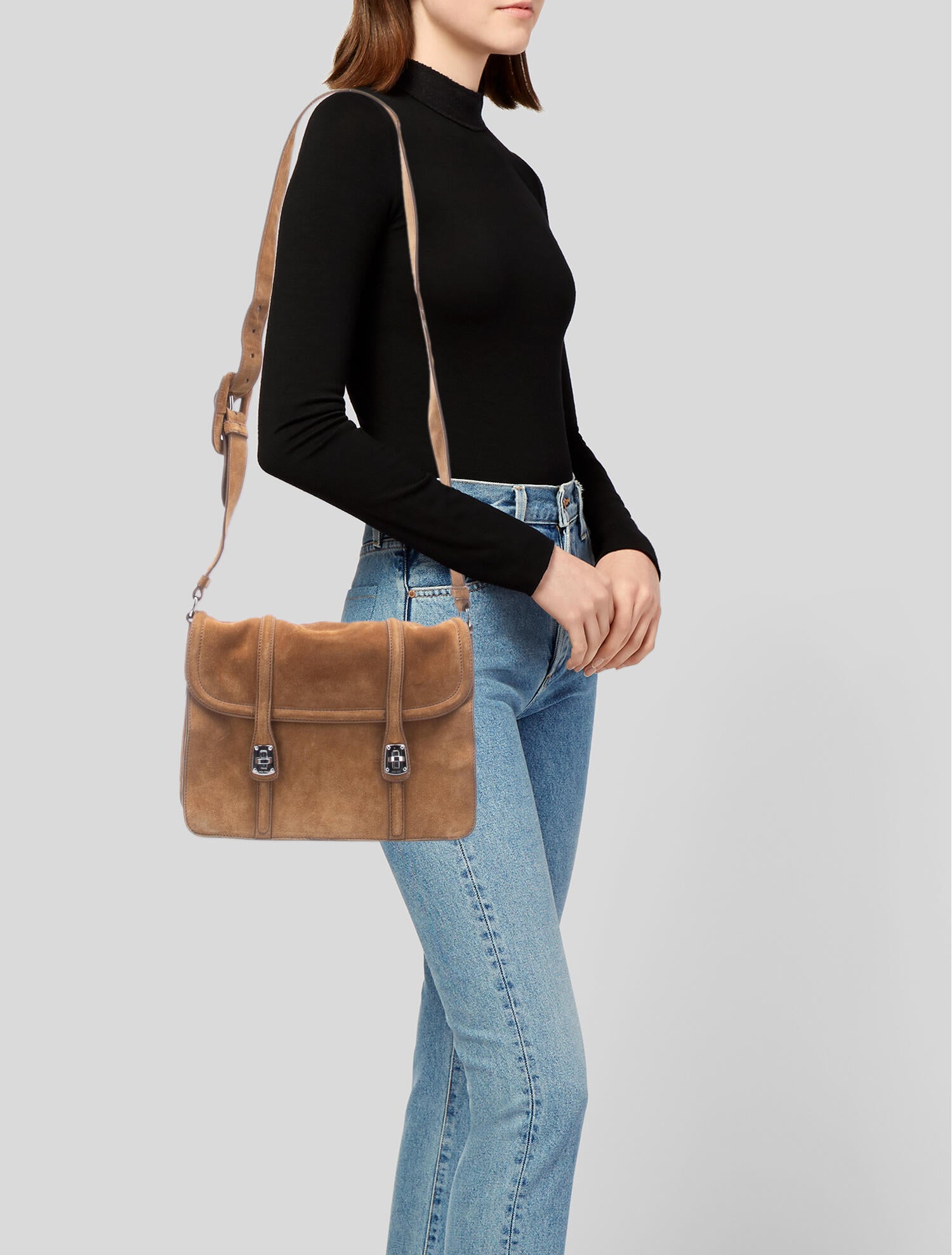 Miu Miu Suede Messenger Bag Vintage