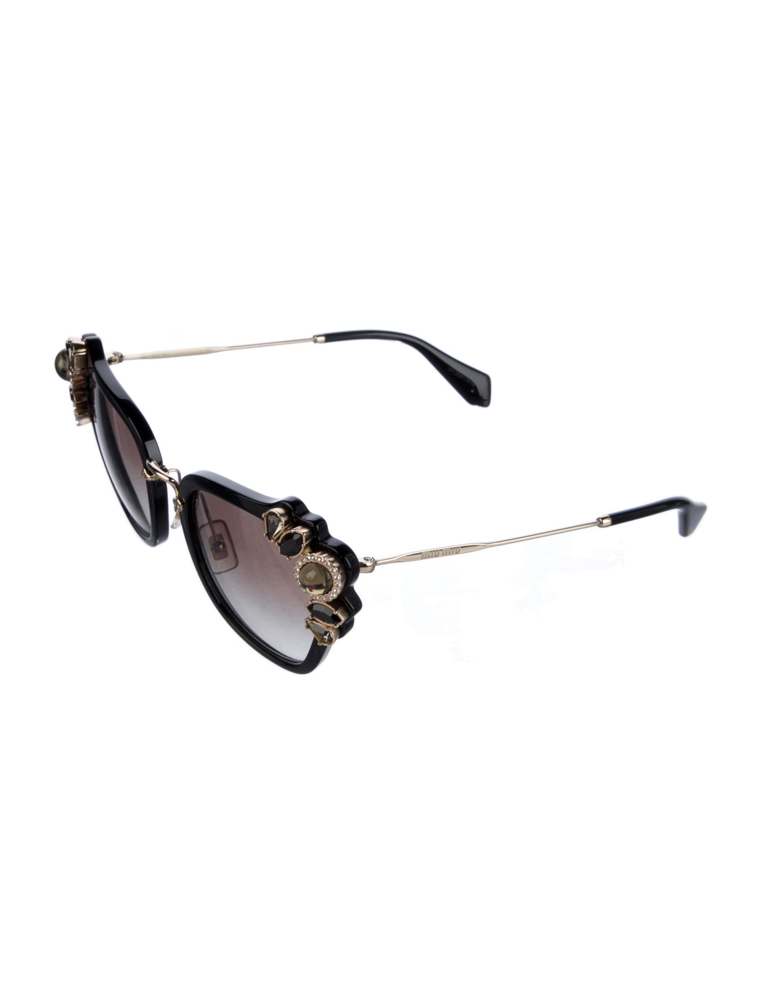 Miu Miu Cat-Eye Tinted Sunglasses