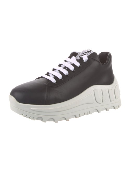 Miu Miu Leather Sneakers