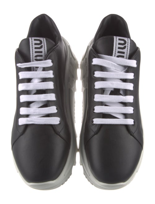 Miu Miu Leather Sneakers
