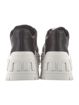 Miu Miu Leather Sneakers