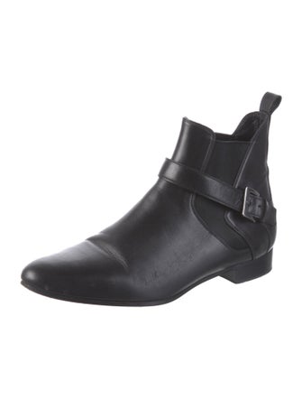 Miu Miu Leather Chelsea Boots