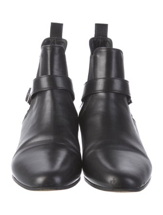 Miu Miu Leather Chelsea Boots