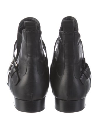 Miu Miu Leather Chelsea Boots