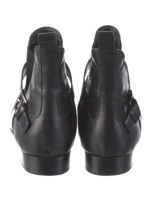 Miu Miu Leather Chelsea Boots