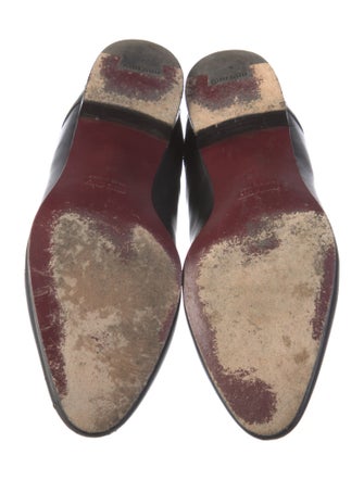 Miu Miu Leather Chelsea Boots