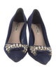 Miu Miu Suede Bow Accents Pumps