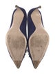 Miu Miu Suede Bow Accents Pumps
